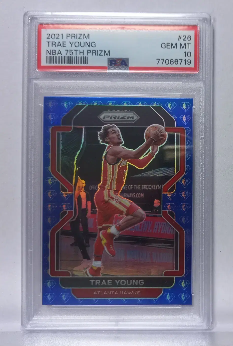 NBA 트레이영 75주년 프리즘 PSA10